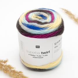 Пряжа Rico Superba Twirl 4 ply 008