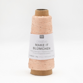 Пряжа Rico Creative Make It Blumchen 012 apricot