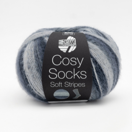 Пряжа Lana Grossa Meilenweit.100.Cosy Socks Soft Stripes 104