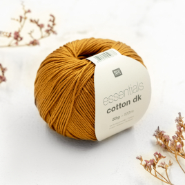 Пряжа Rico Essentials Cotton DK caramel 94