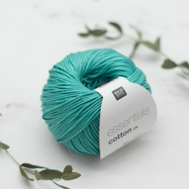 Пряжа Rico Essentials Cotton DK dark tarquoise 71