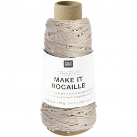Пряжа Rico Creative Make It Rocaille 010 sand