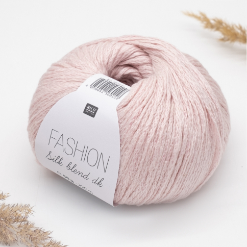  Пряжа Rico Fashion Silk Blend DK orchid 007 фото 1