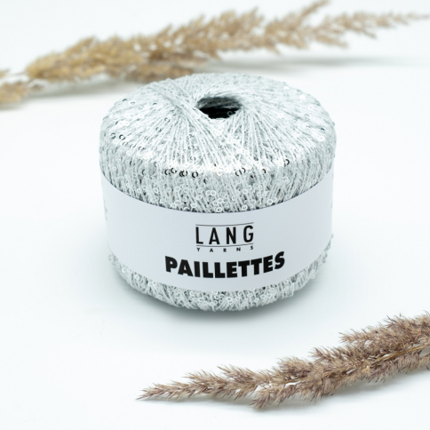  Пряжа Lang Yarns Paillettes 001 фото 1