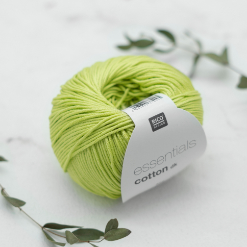  Пряжа Rico Essentials Cotton DK pistachio 86 фото 1