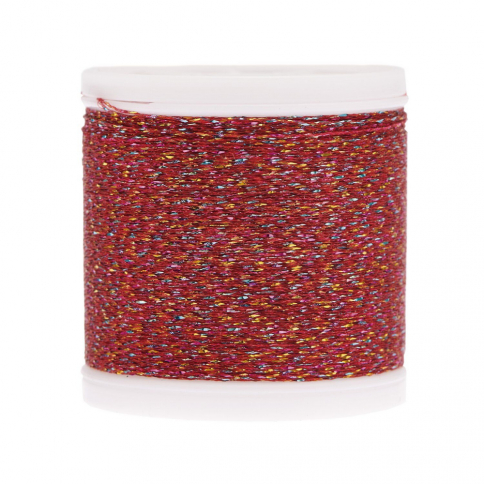  Пряжа Rico Metallic rainbow-red 940 фото 1
