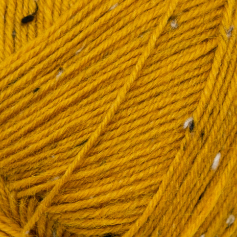 Пряжа Rico Superba Tweed 4-ply mustard 004 фото 2
