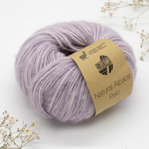 Пряжа Lana Grossa Natural Alpaca Pelo 012 фото 1