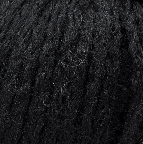  Пряжа Rico Luxury Alpaca Superfine Aran black 018 фото 2