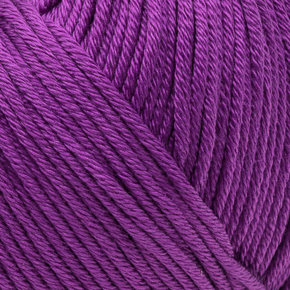  Пряжа Rico Essentials Cotton DK plum 115 фото 2