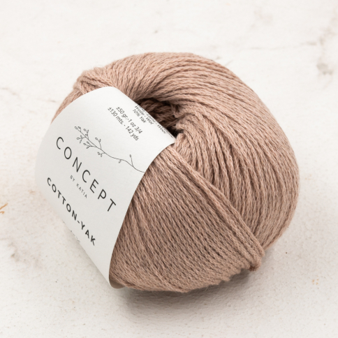 Пряжа Katia concept Cotton-Yak 108 pearl pink фото 1