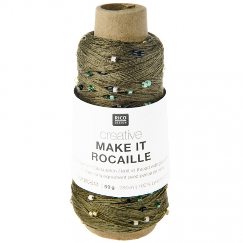  Пряжа Creative Make It Rocaille 008 khaki фото 1