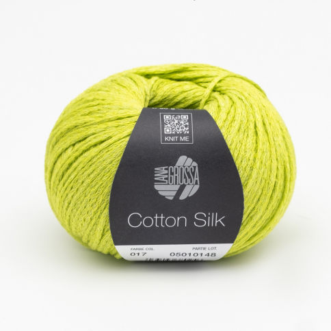  Пряжа Lana Grossa Cotton Silk 17 фото 1