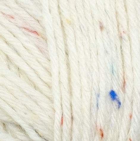  Пряжа Rico Superba Tweed 6-ply cream 001 фото 2
