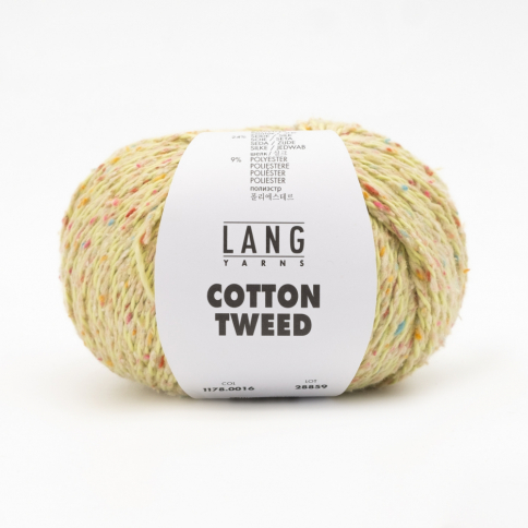  Пряжа Lang Yarns Cotton Tweed 0016 фото 1