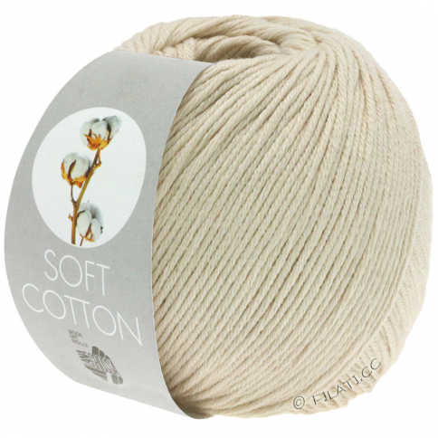  Пряжа Lana Grossa Soft Cotton 003 фото 1