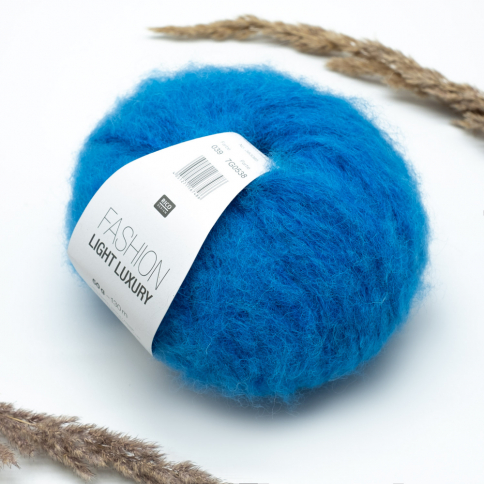  Пряжа Rico Fashion Light Luxury blue 039 фото 1