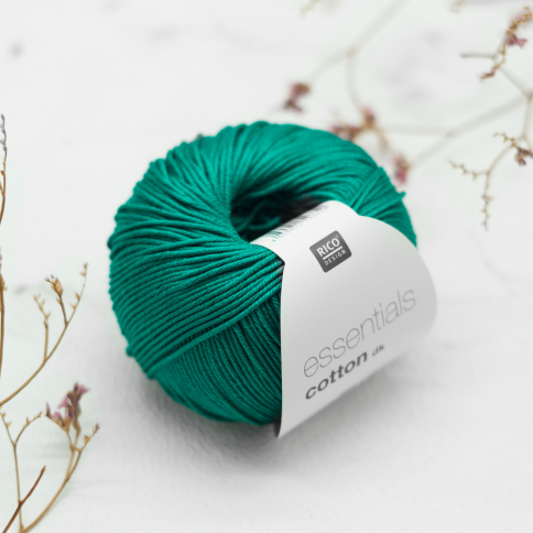  Пряжа Rico Essentials Cotton DK ivy 83 фото 1