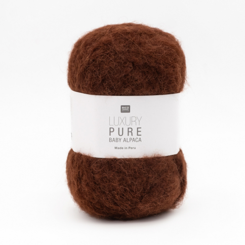  Пряжа Rico Luxury Pure Baby Alpaca 005 nougat фото 1