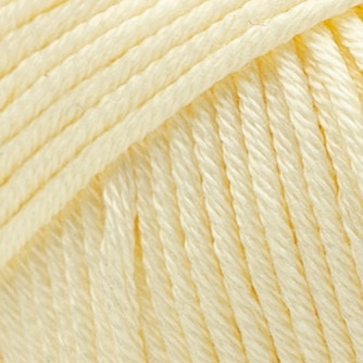  Пряжа Rico Essentials Cotton DK cream 88 фото 2
