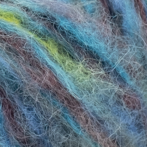  Пряжа Rico Fashion Light Luxury Hand Dyed aqua 007 фото 2