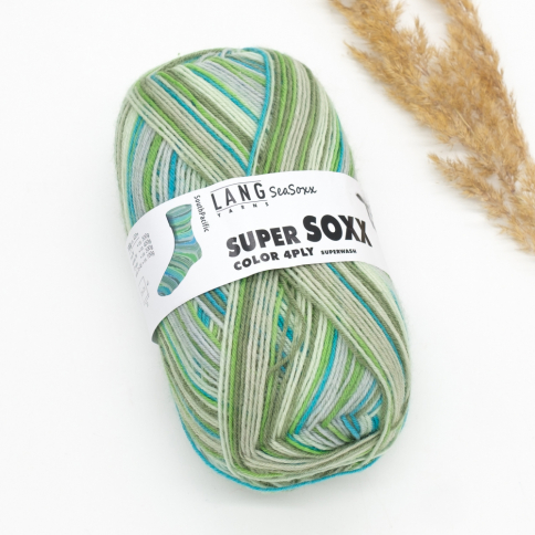  Пряжа Lang Yarns  Super Soxx Color 4-Ply 413 фото 1