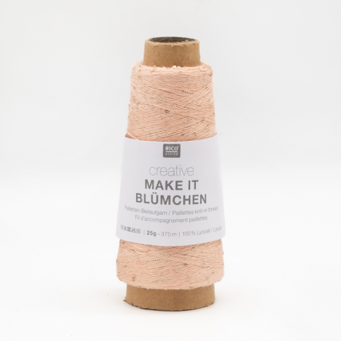 Пряжа Rico Creative Make It Blumchen 012 apricot фото 1
